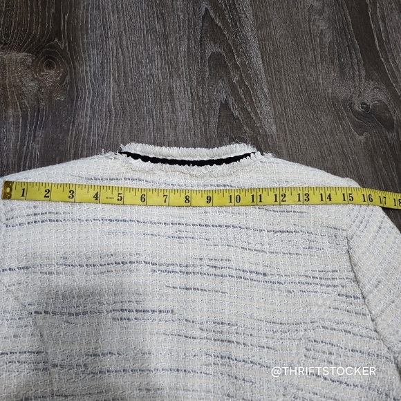 White House Black Market Tweed Blazer - Picture 6 of 11